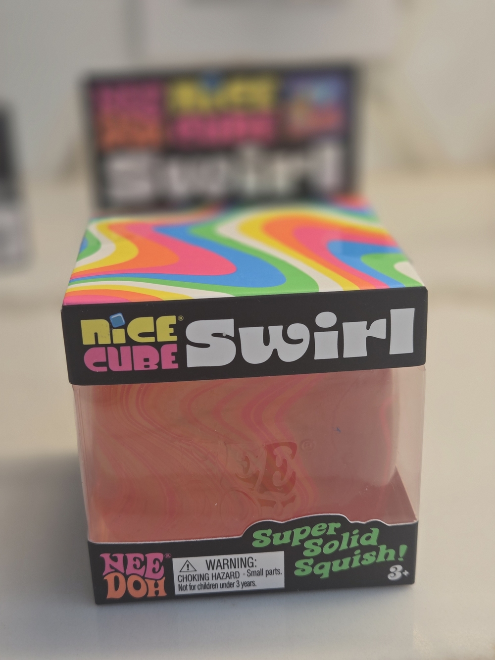 Nice Cube Swirl Super Solid Squish! Kids Toy -
